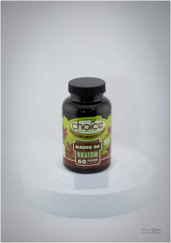 Choice Botanicals Green Strain Maenga Da Kratom Capsules